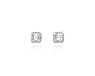 Idola Silver Post Earring