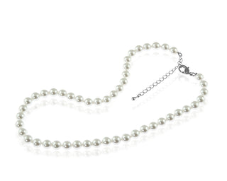 Mabel Silver 40cm Pearl Necklace