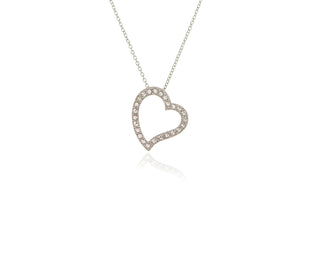 Hebe Silver Heart Pendant