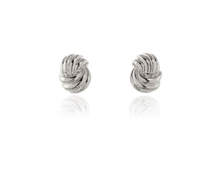 Lael Rhodium Clip-On Earrings