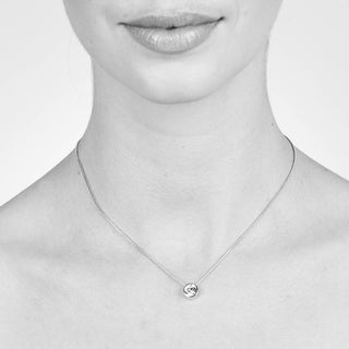 Model Solitaire  Pendant