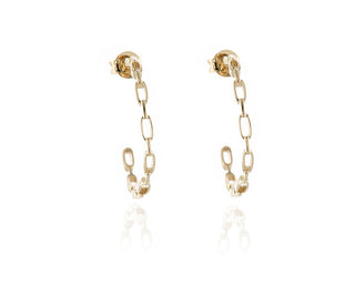 Raja Gold Hoop Earrings 